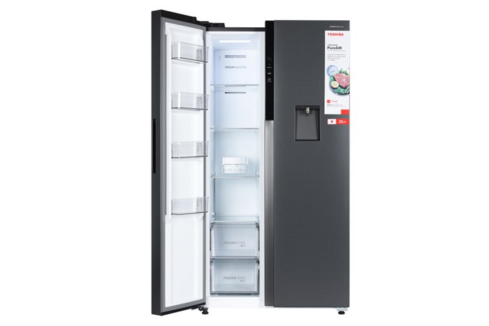 Tủ Lạnh Toshiba Inverter 596 Lít Side By Side GR-RS775WI-PMV(06)-MG